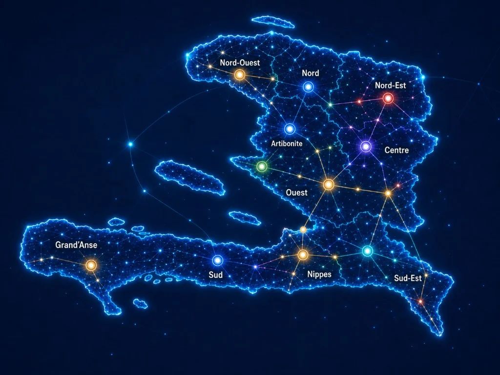 Interactive map of Haiti’s ten departments